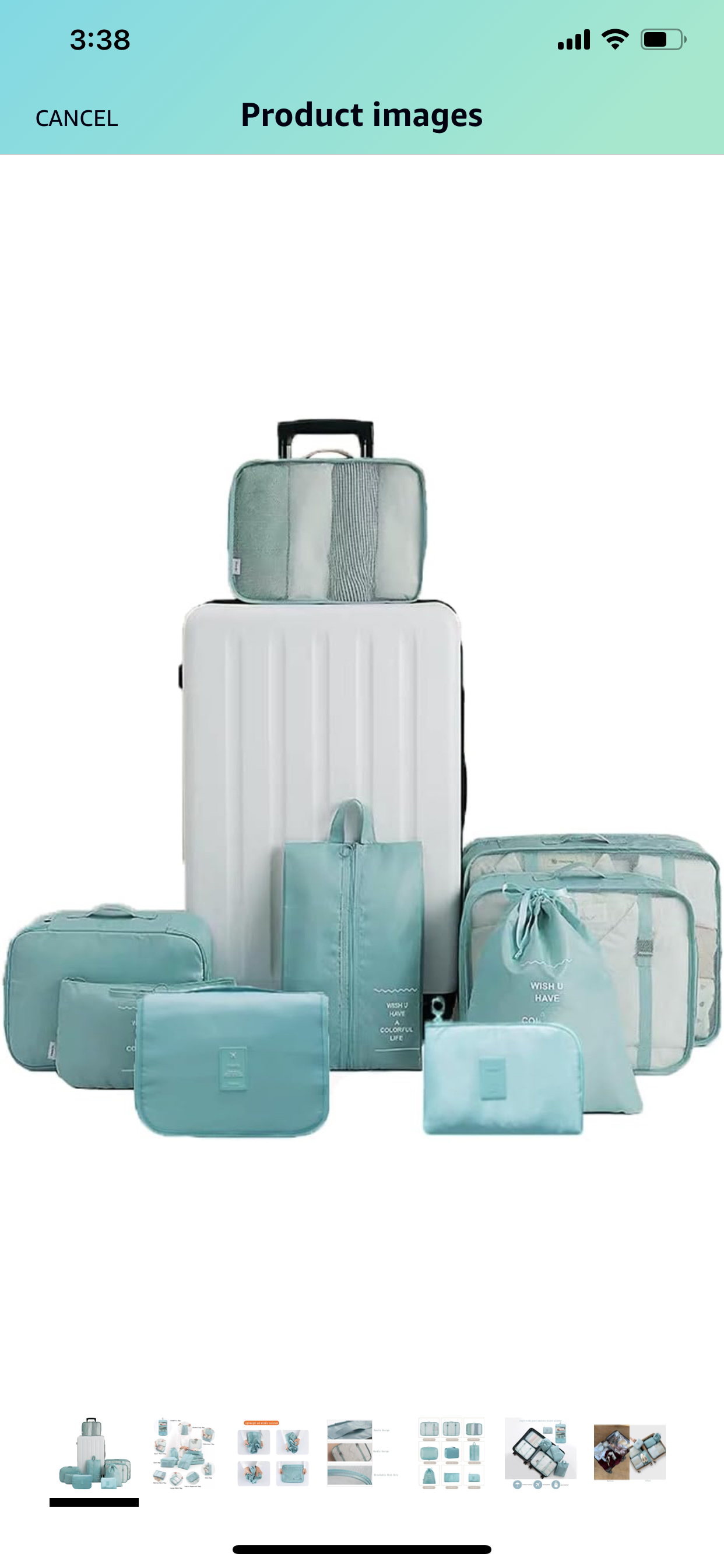 Brand new 9 Set Packing Cubes thumbnail
