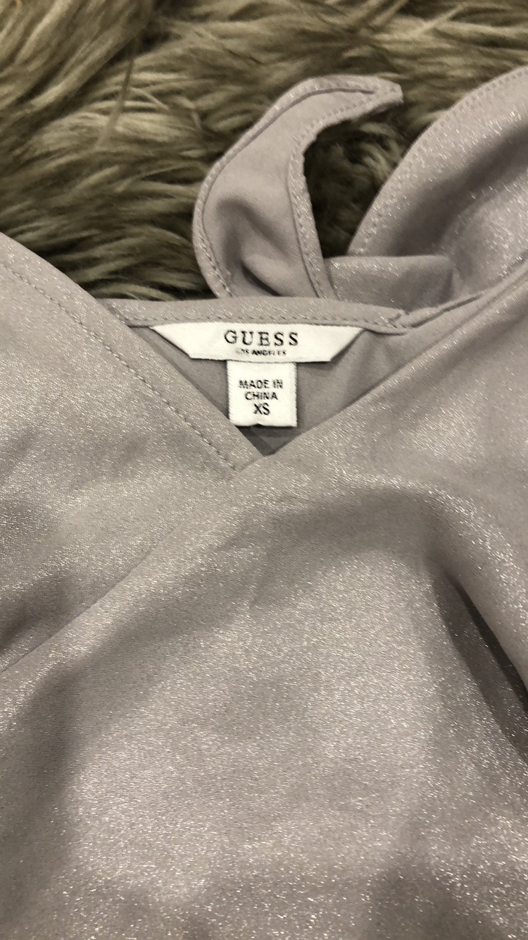 Guess. One shoulder dress. image indicator(8)