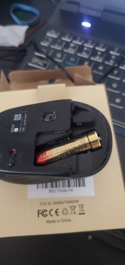 Logitech Wireless Mouse image indicator(3)