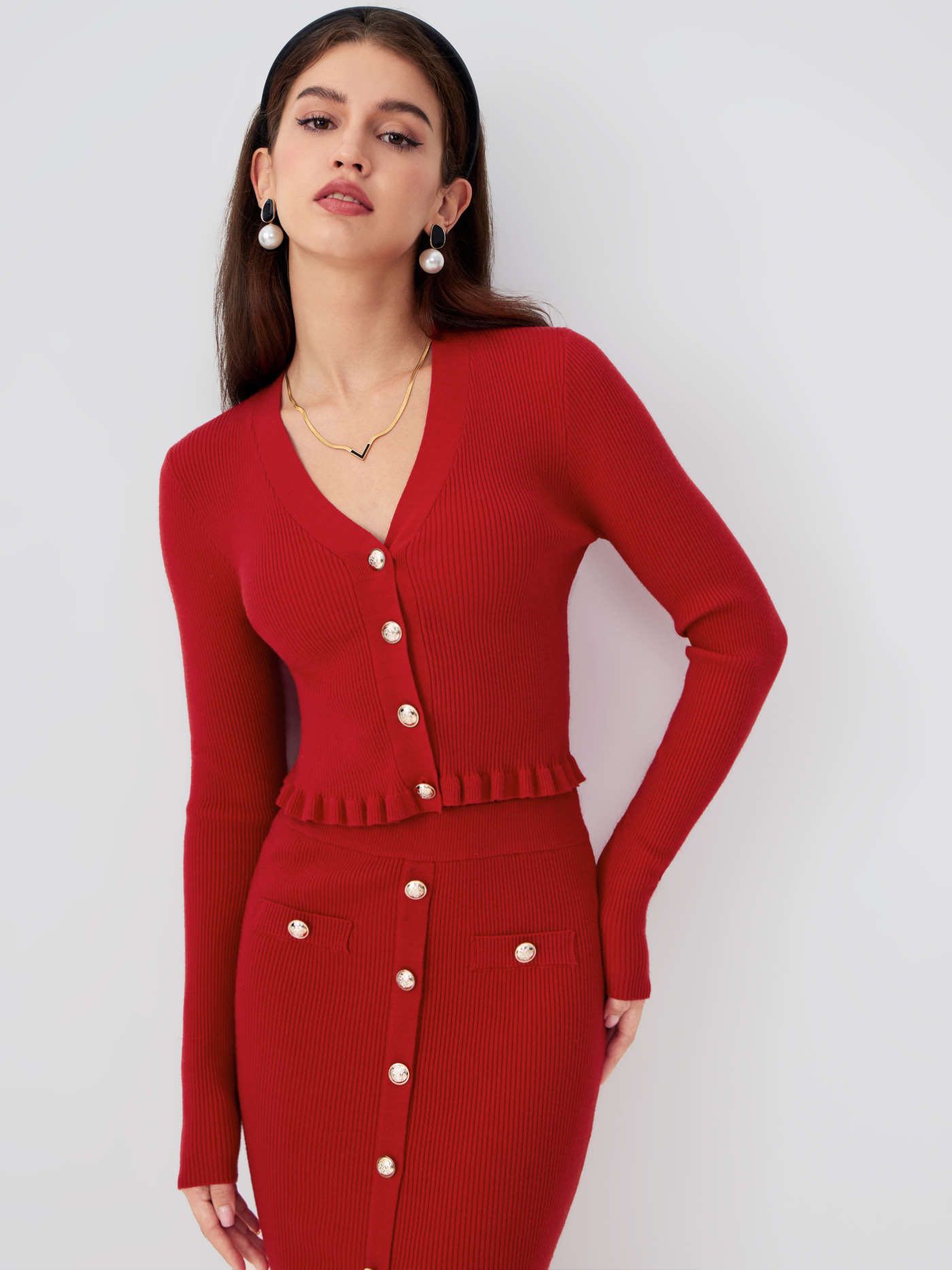 Brand new knitted set, tags on thumbnail
