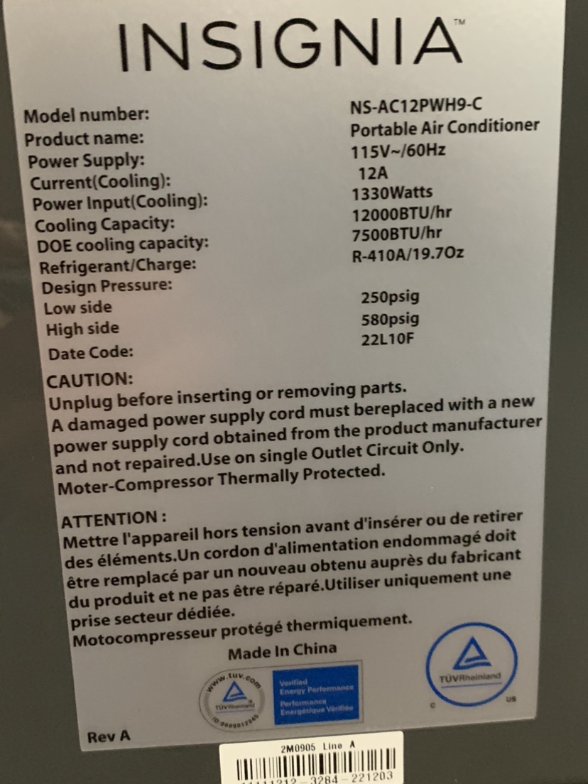 Portable Air Conditioner - photo 5