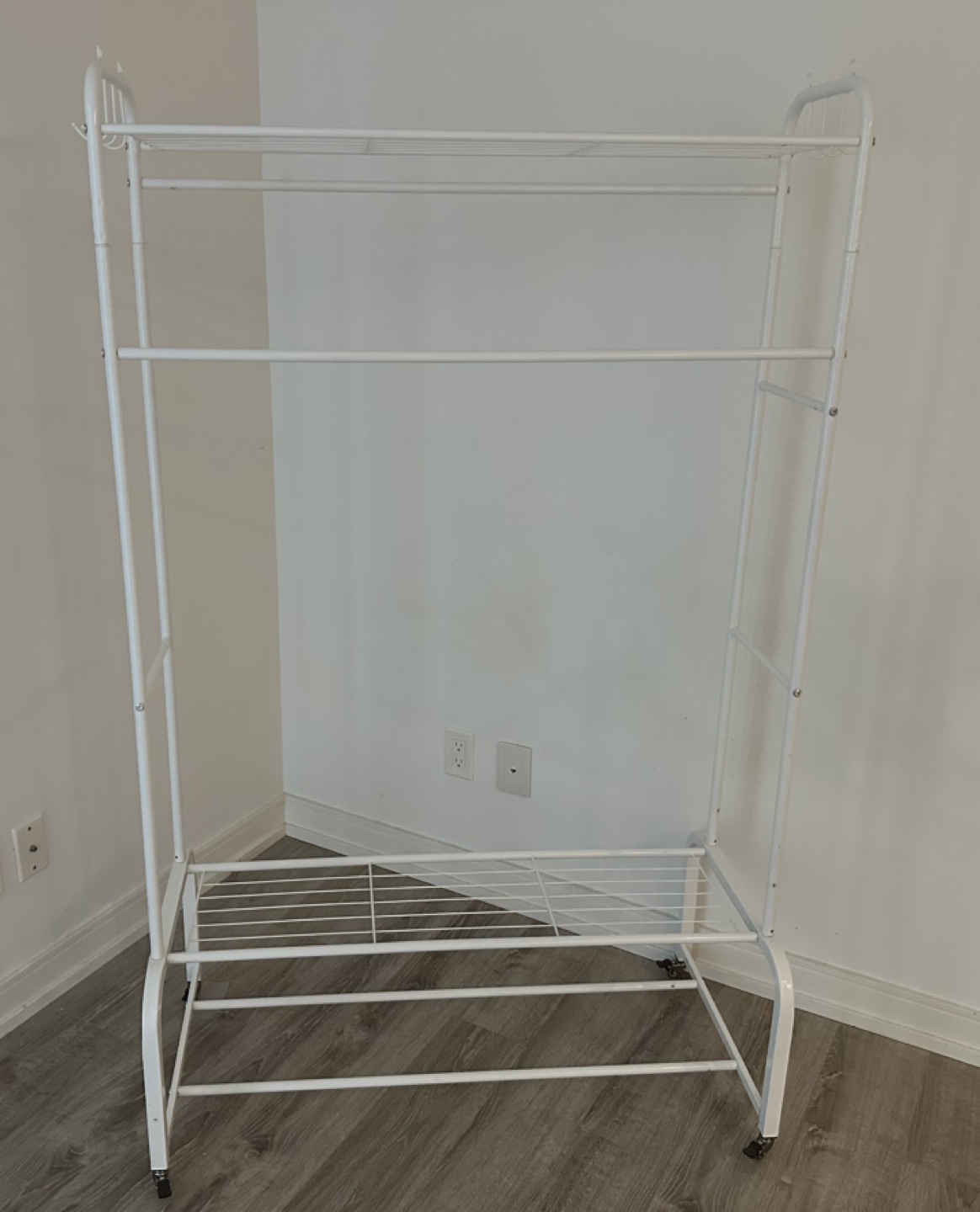 Clothes rack on wheels *moving sale until 29th* thumbnail