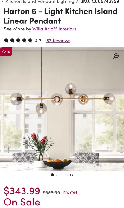 Brand new- Pendant light