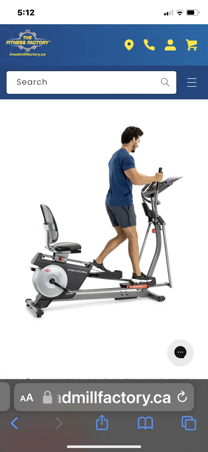 PROFORM - HYBRID TRAINER 2-IN-1 ELLIPTICAL & RECUMBENT BIKE image indicator(4)