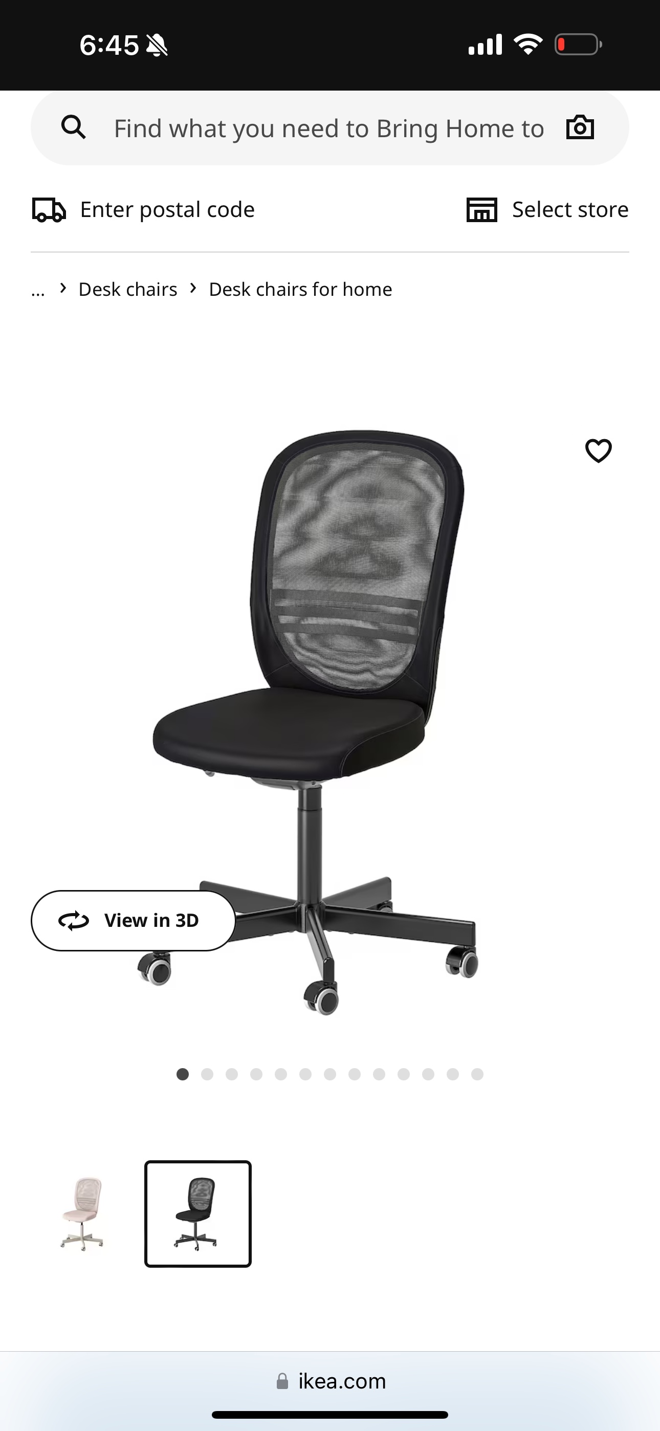 IKEA chair thumbnail