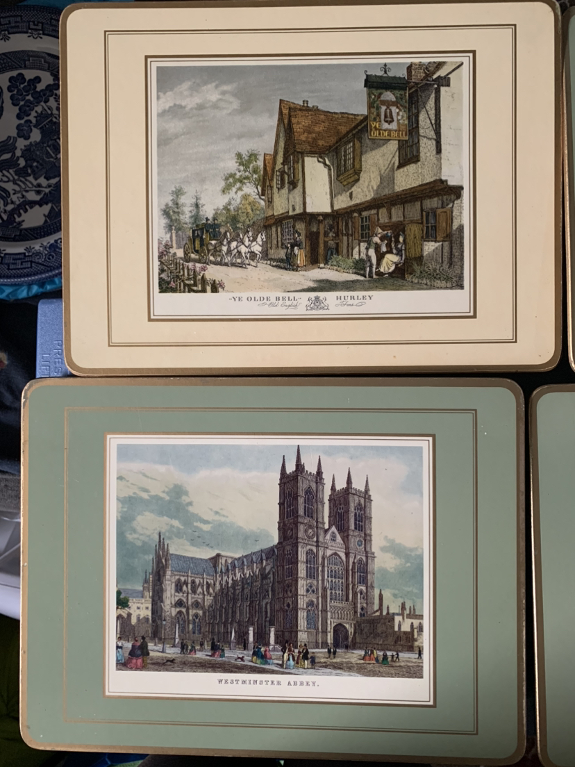 Pimpernel Vintage Placemats, Old English Inns image indicator(2)