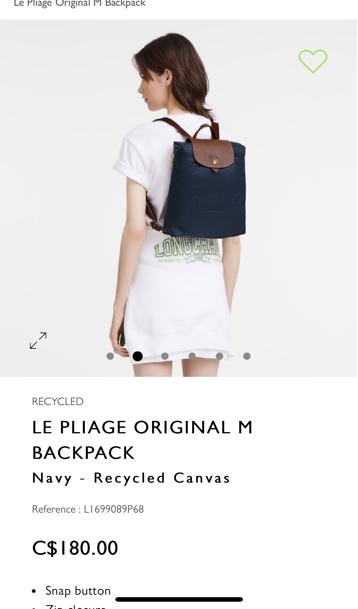 Longchamp Le Pliage backpack - photo 4