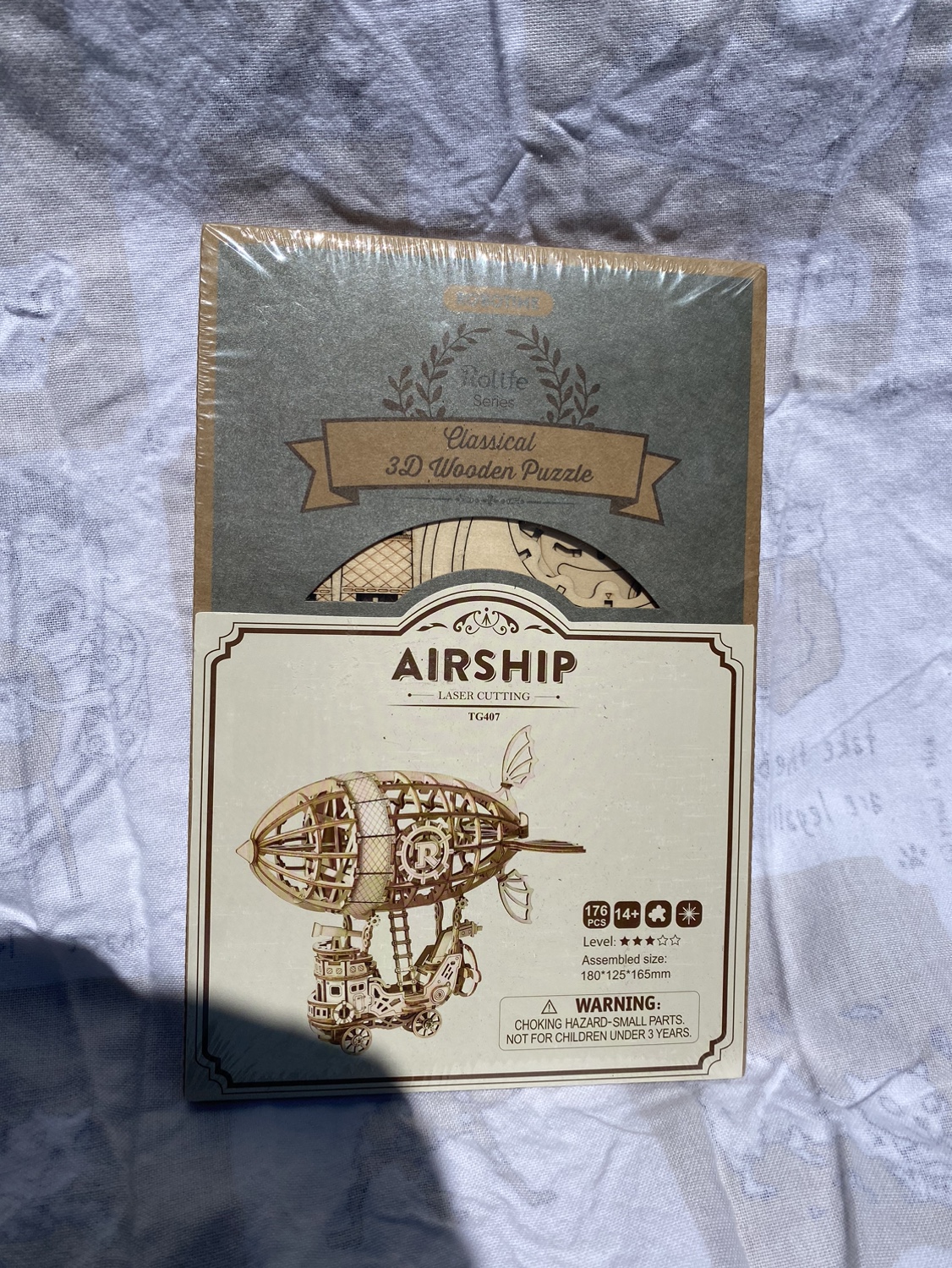 Rolife Wooden 3D Airship Puzzle