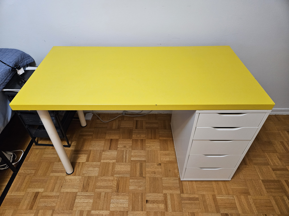Ikea Table with ALEX Drawer thumbnail