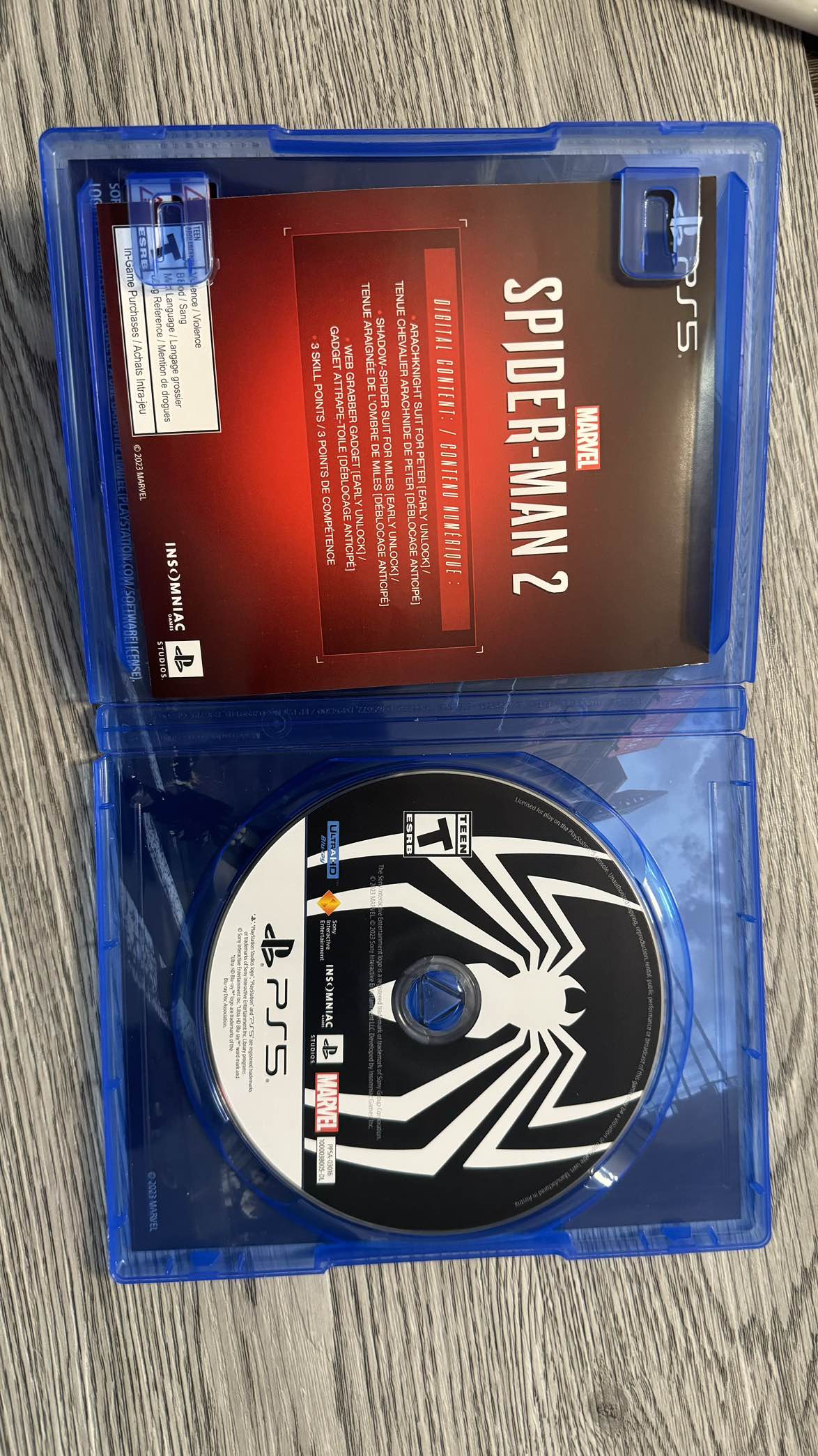 Spiderman 2 - PS5 - Disk - photo 3