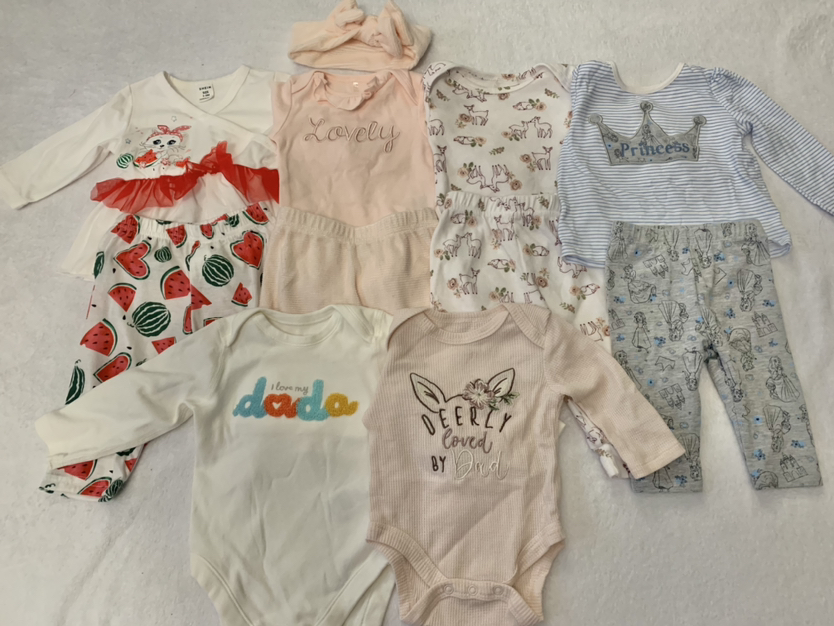 Baby Girl Outfits 0-3 Months thumbnail