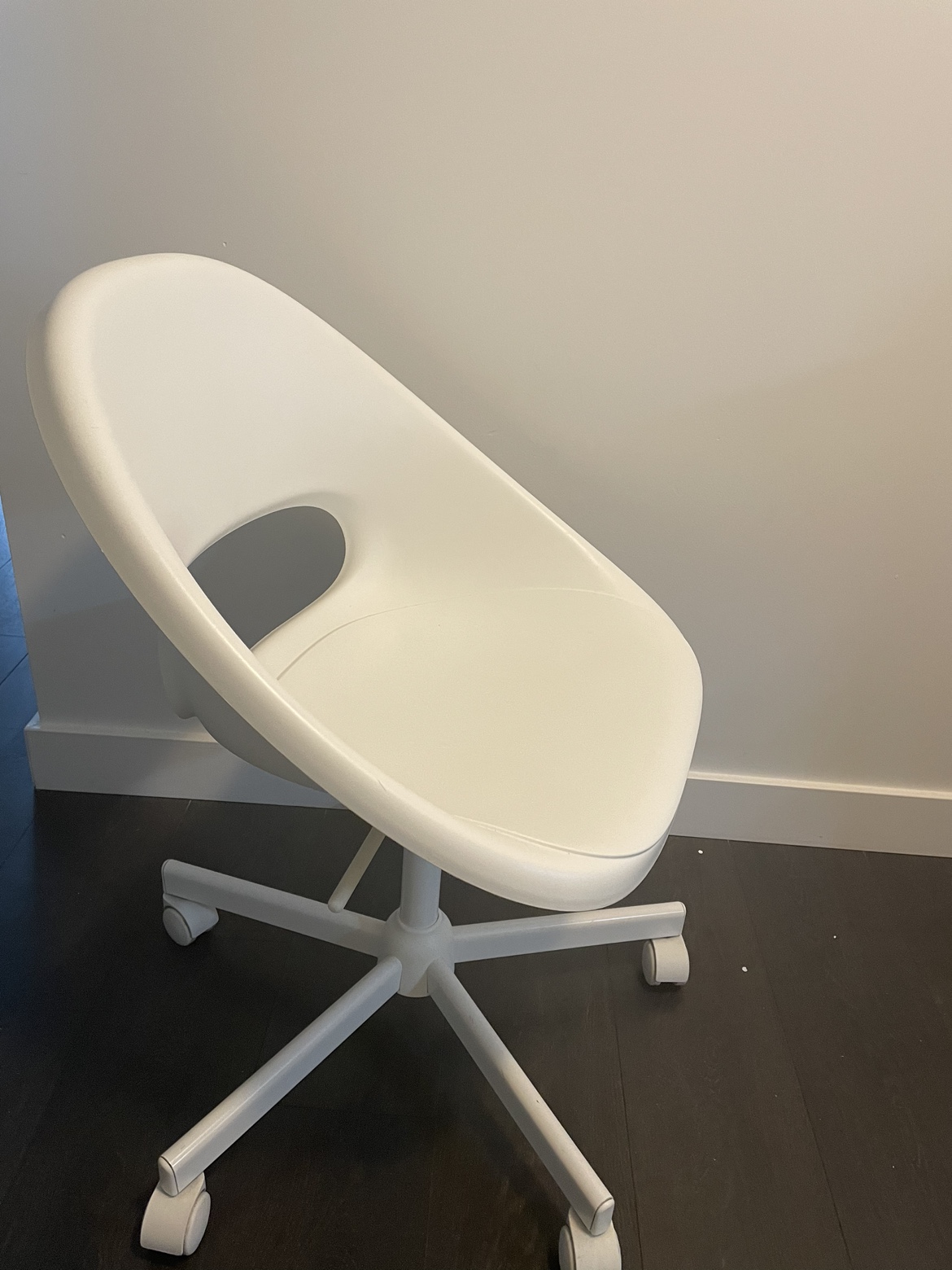 White IKEA Office Chair for Sale - photo 2