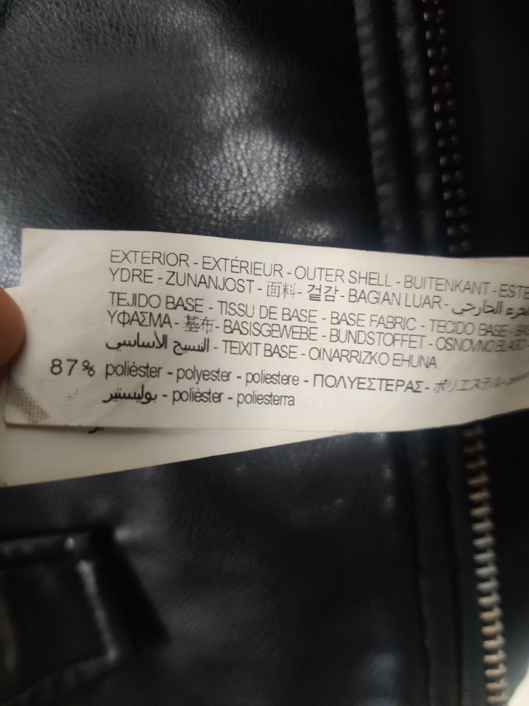 Zara faux biker jacket - photo 3