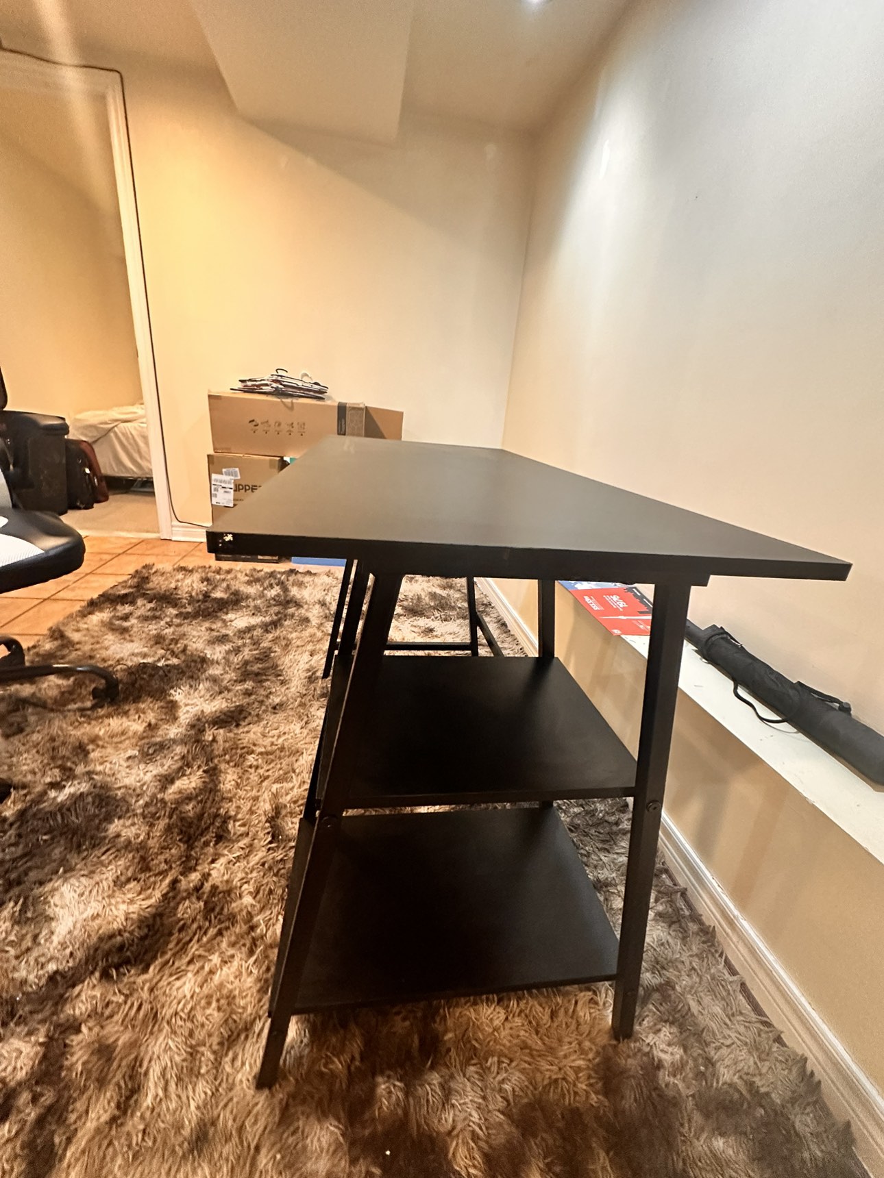 Office/Computer Desk with Storage Shelves (for Home/Office) - photo 2