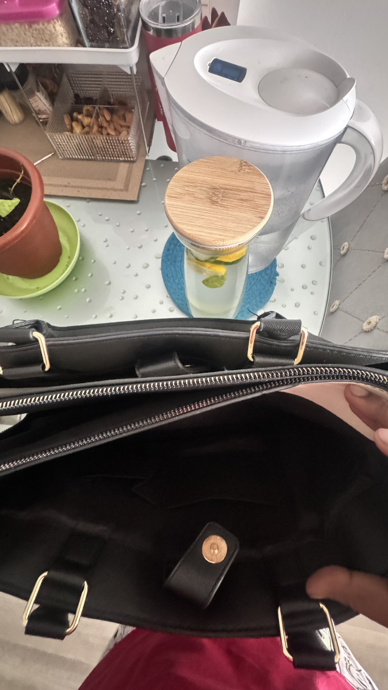 Women’s stunning brown laptop tote bag - photo 3