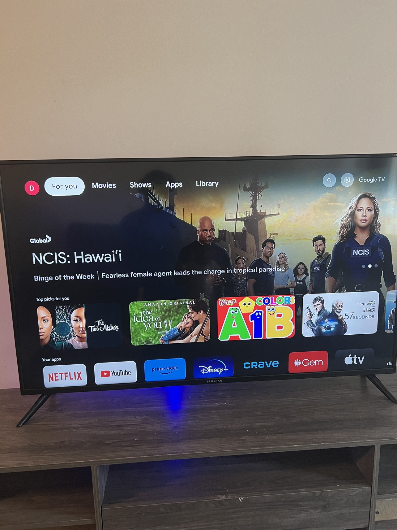 58” Proscan Smart TV (No scratch) - photo 2