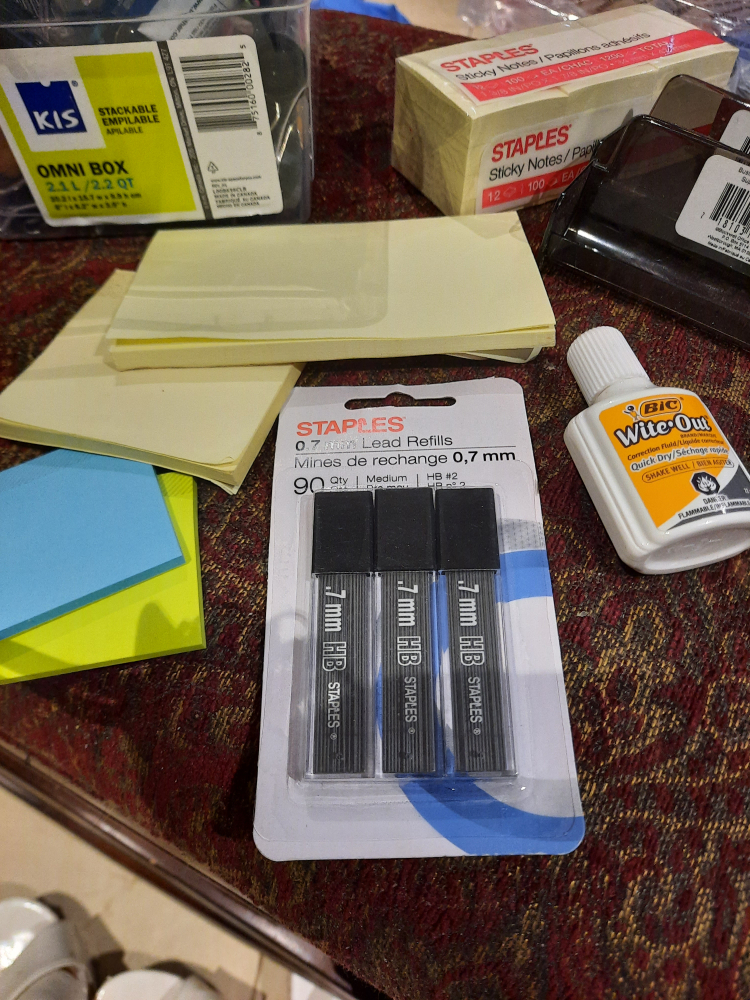 Large Lot of STAPLES office supplies image indicator(2)