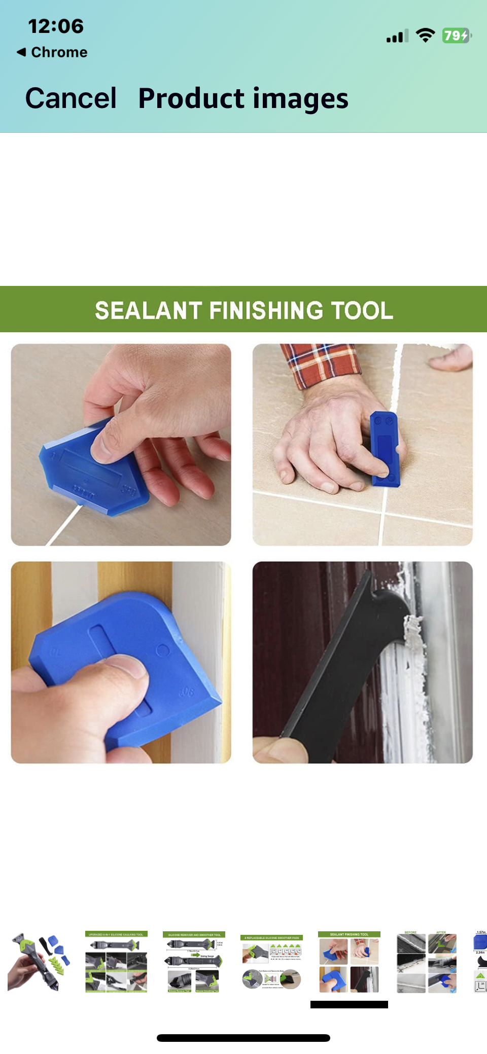 5 in 1 Silicone Caulking Tool Kit image indicator(6)