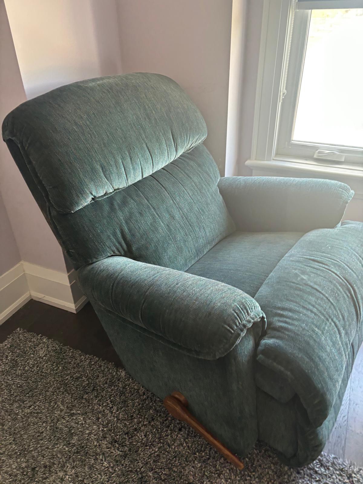 Lazy boy rocking chair