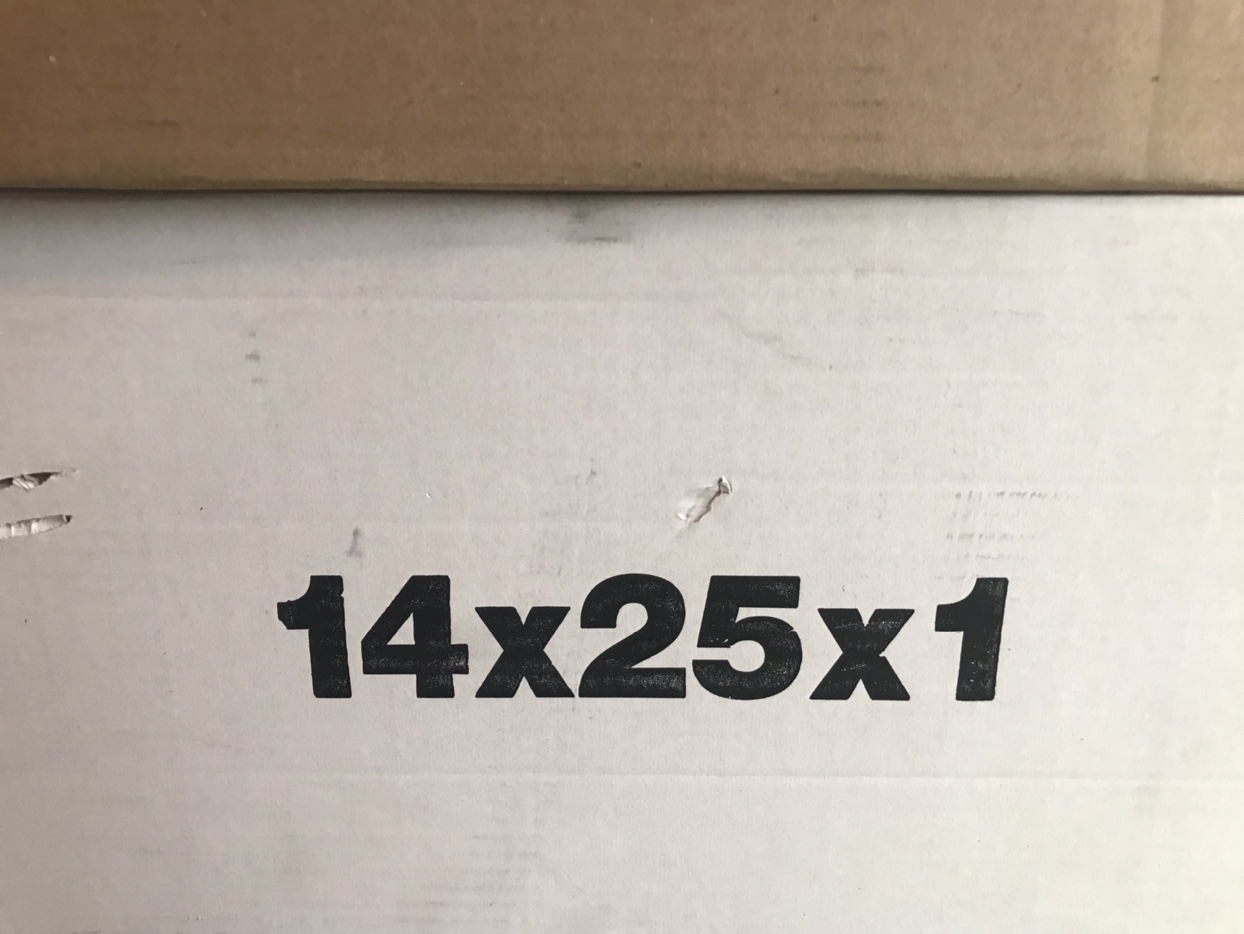 Brand new Furnace filter 14 x25 x1 - photo 3