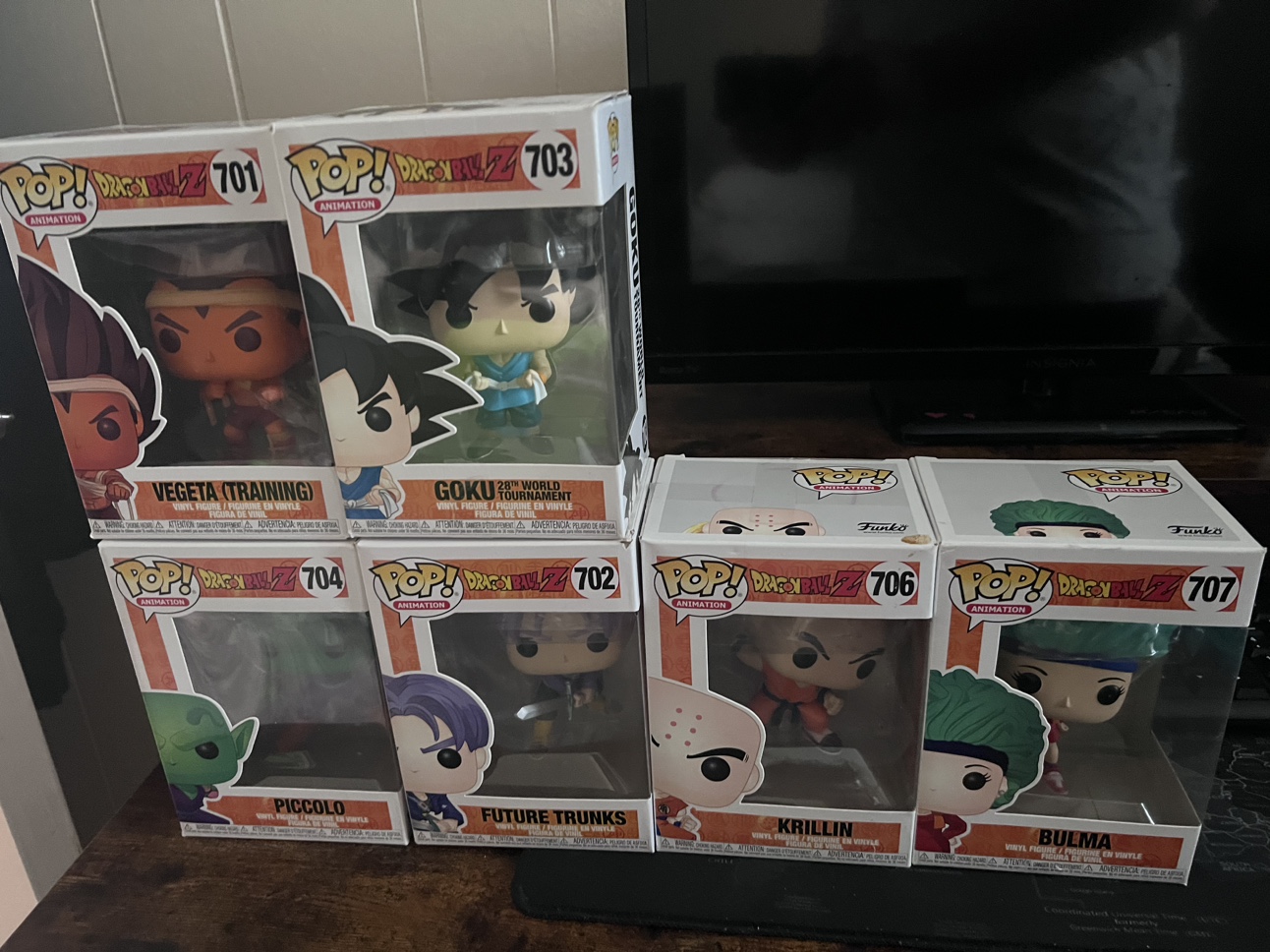 Dragon ball z Funko pops
