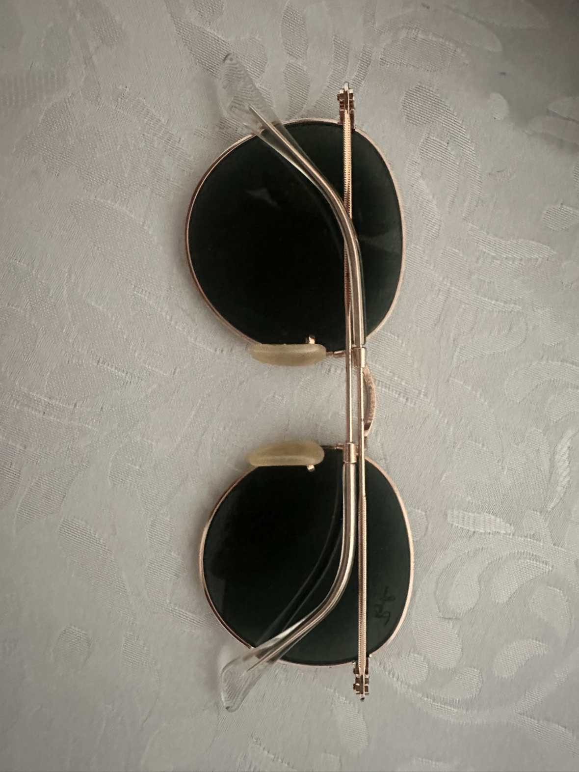 Used Ray Ban Sunglasses Unisex Rose Gold - photo 2