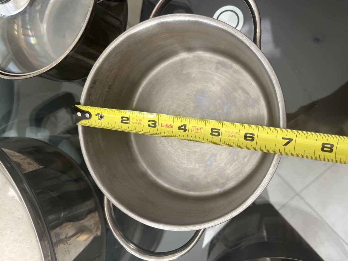 7 different pots bundle - photo 4