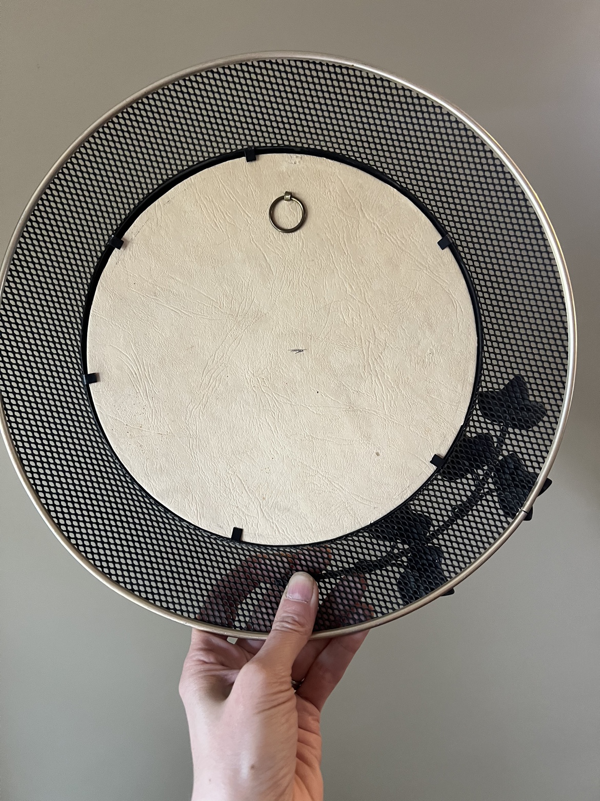 Vintage Convex Round Mirror - photo 4