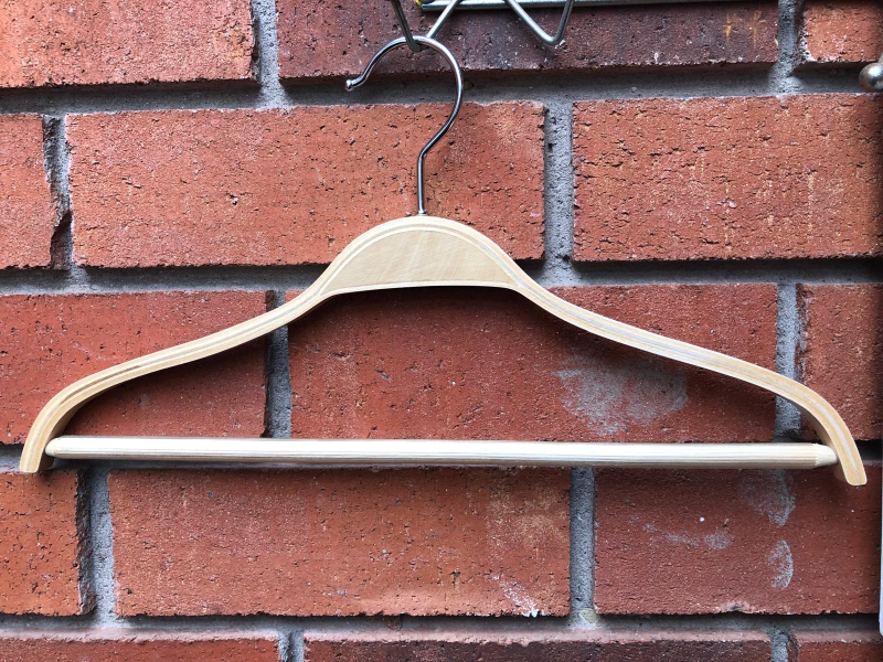 wooden hangers for wardrobe - photo 4
