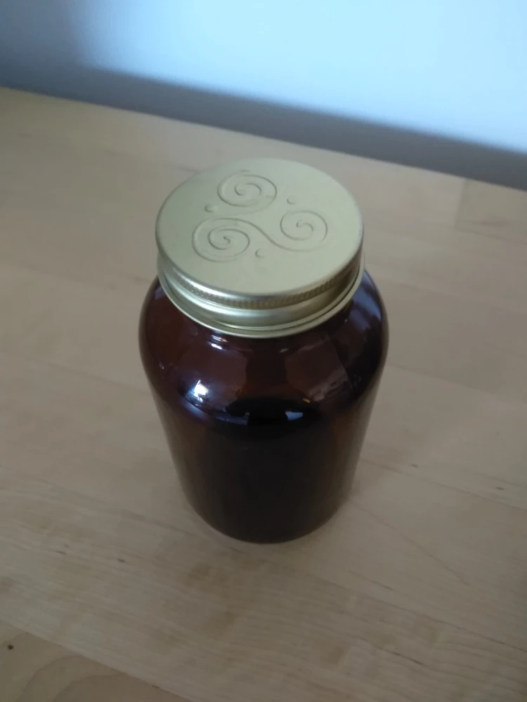 Amber Glass Jars x6 🥕 image indicator(2)