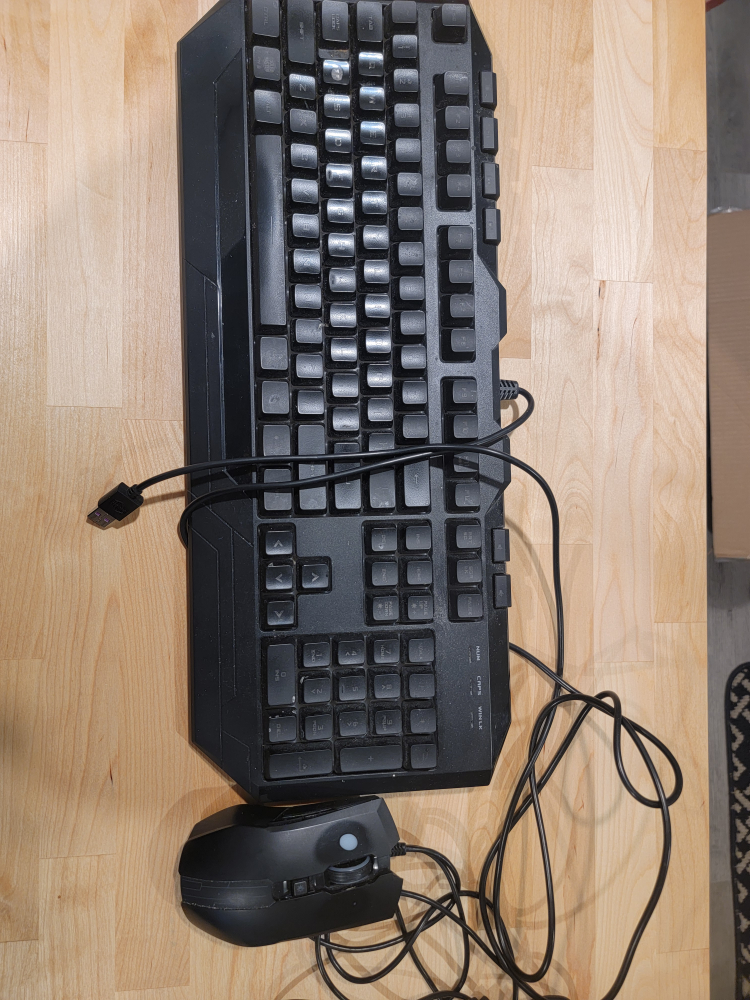 used keyboard and mouse