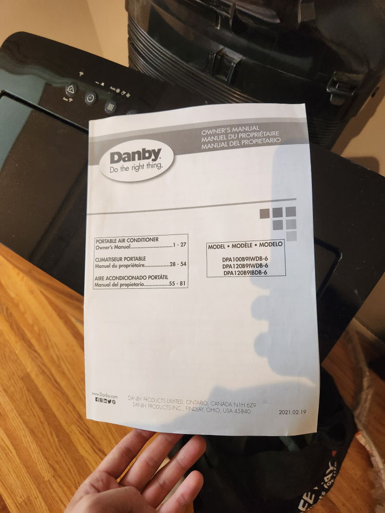 Danby Portable Air Conditioner - photo 4