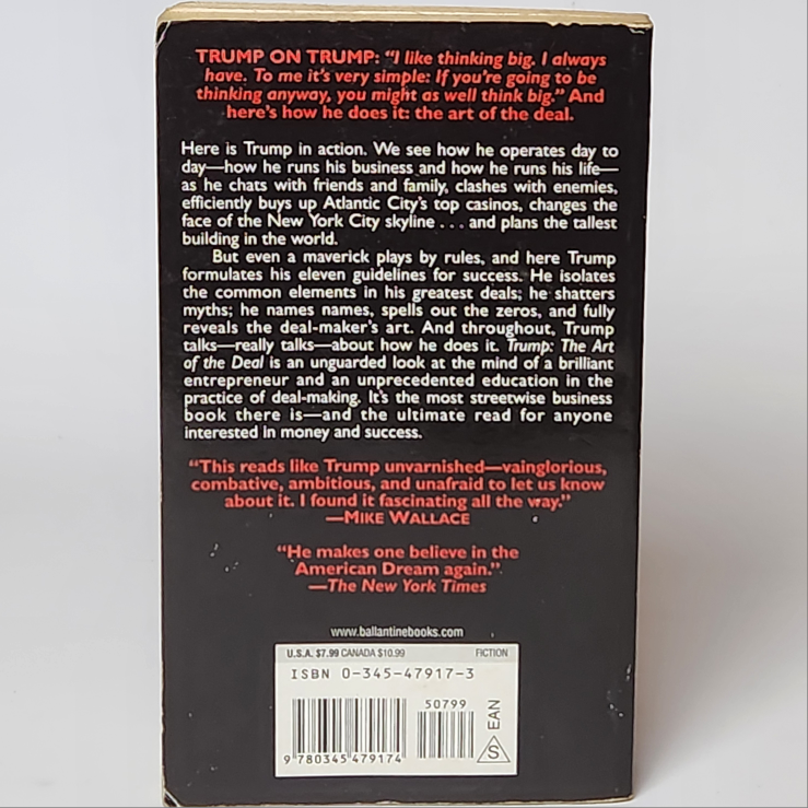 The Art Of The Deal by Donald Trump - photo 2
