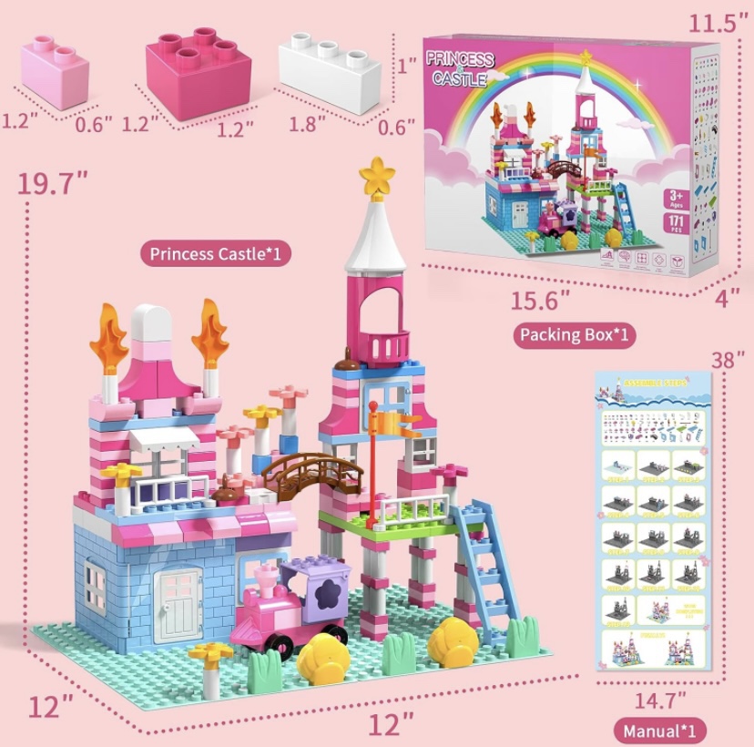 Building Blocks- Princess & Castle - photo 3