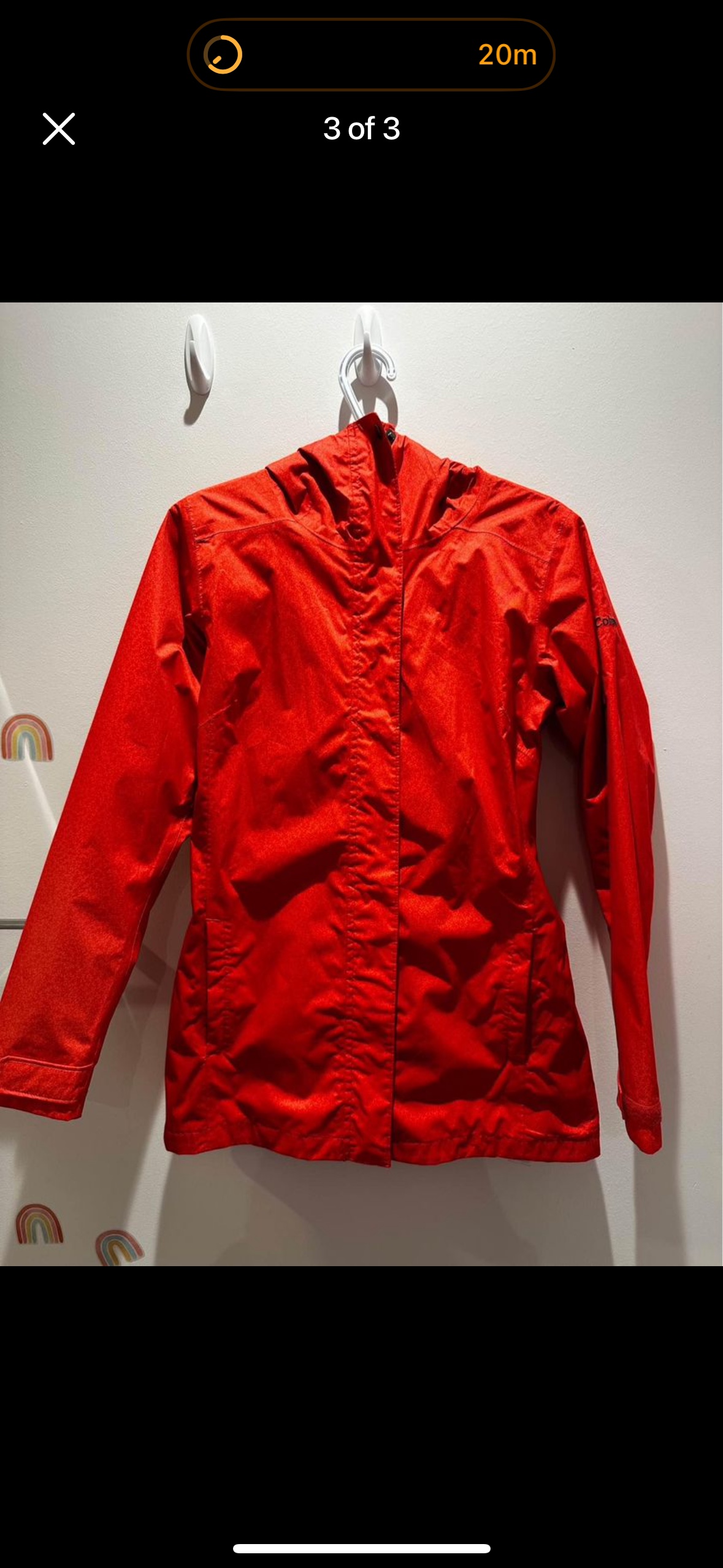 Columbia Rainjacket Women’s size S - photo 3