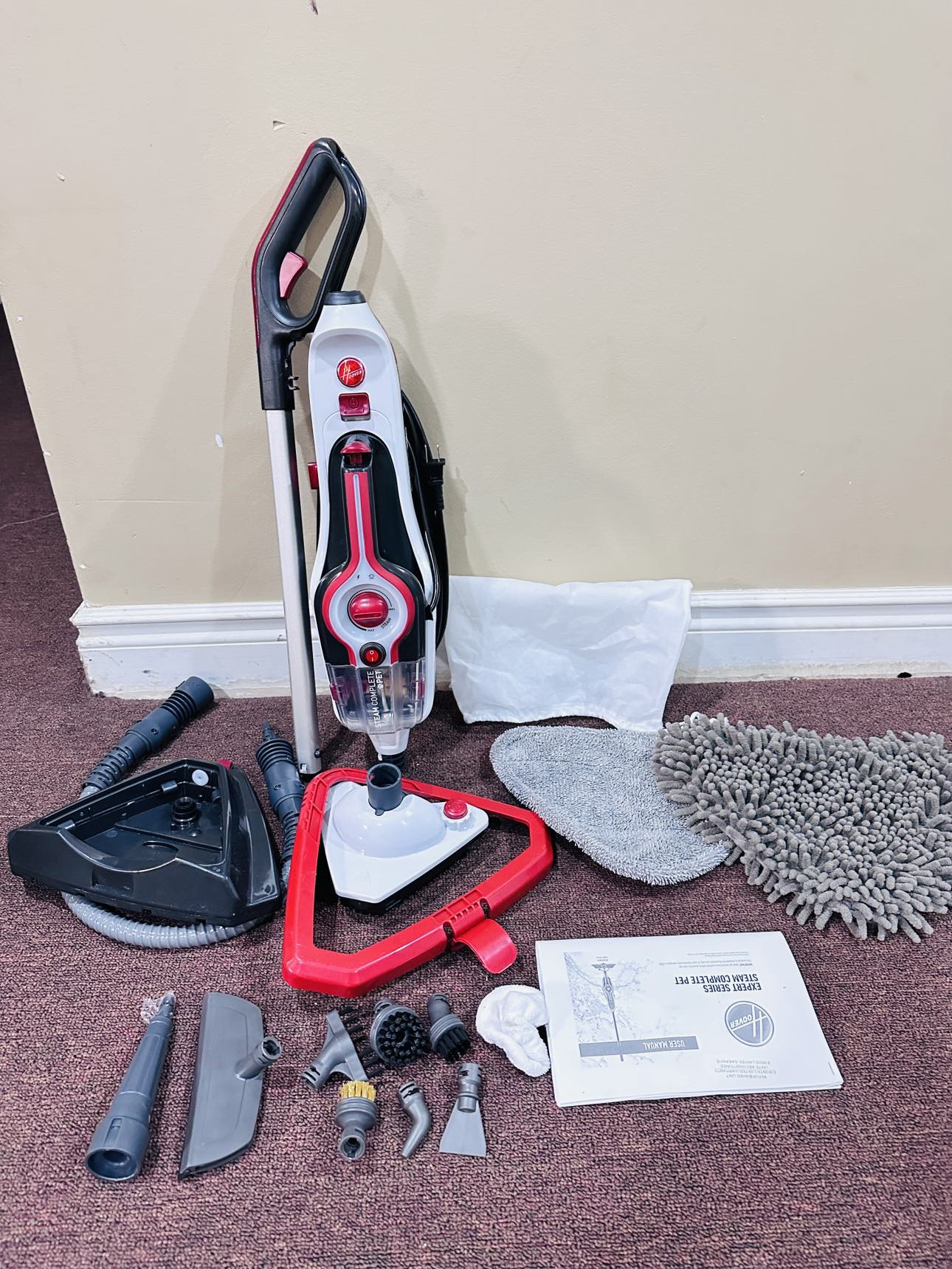 Hoover Steam Complete Pet Steam Mop, Cleaner for Tile Hard Floor thumbnail