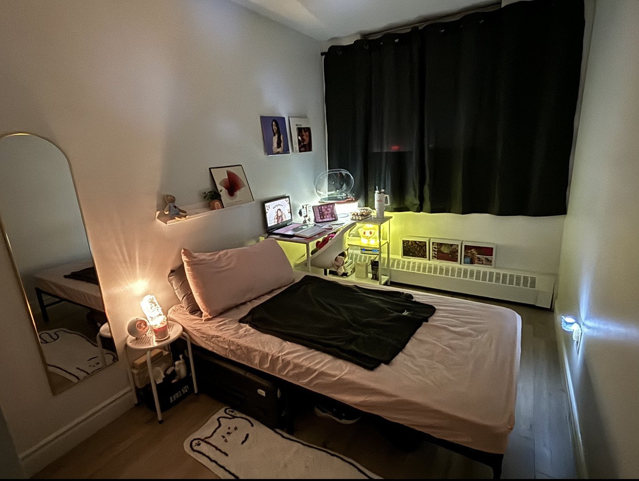 single bed with frame