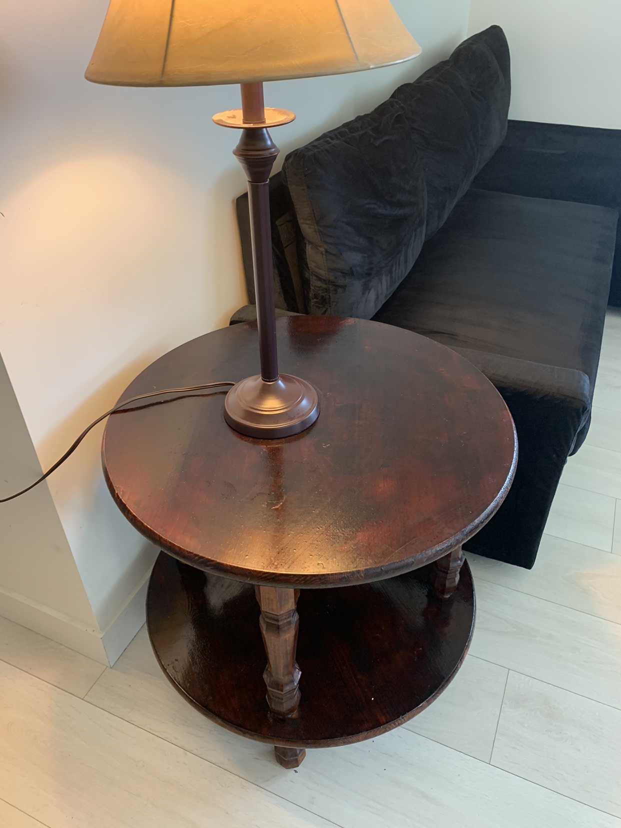 Broad Side table dark brown - photo 4