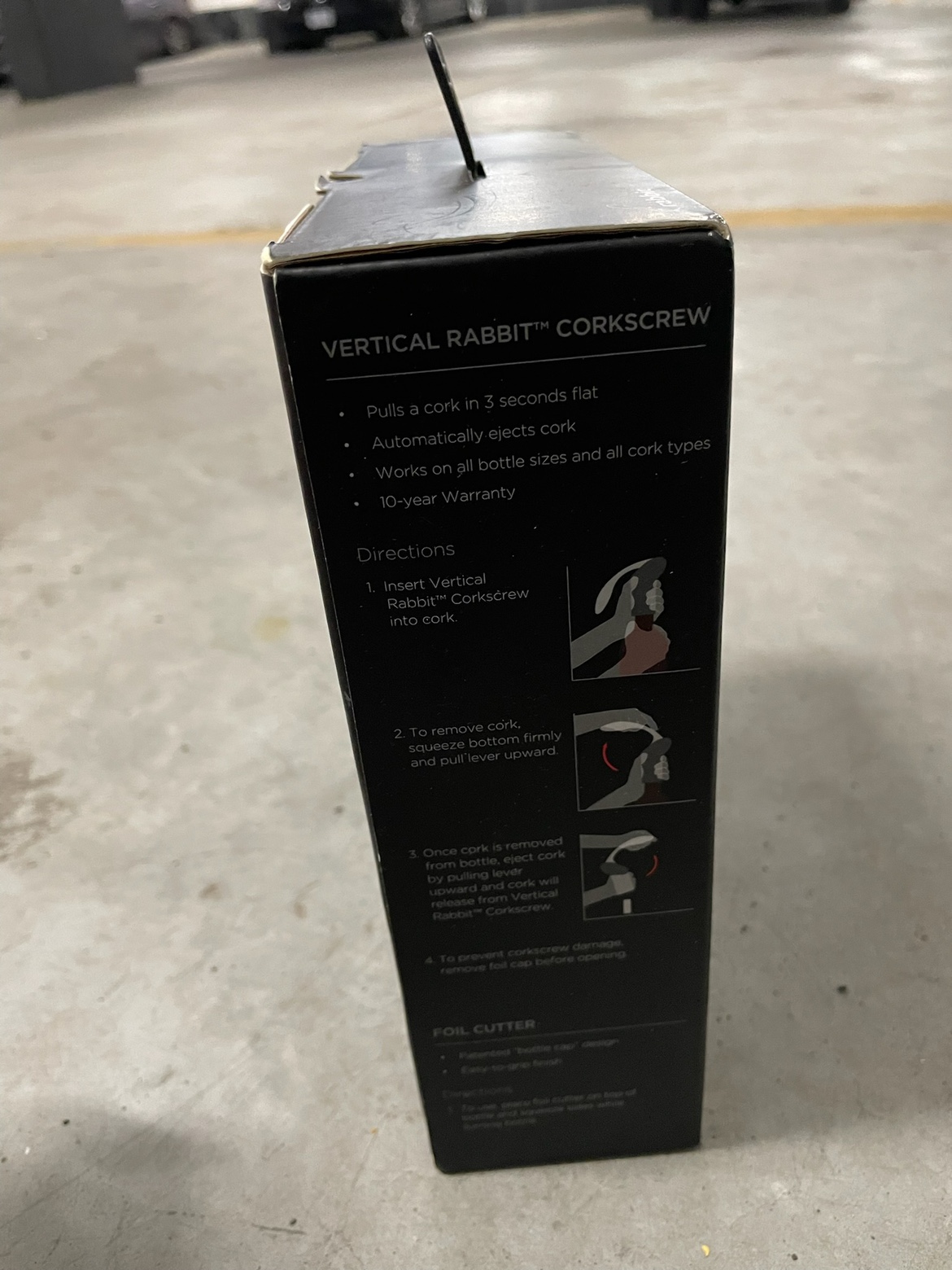 Vertical rabbit with foil cutter bottle opener - photo 3