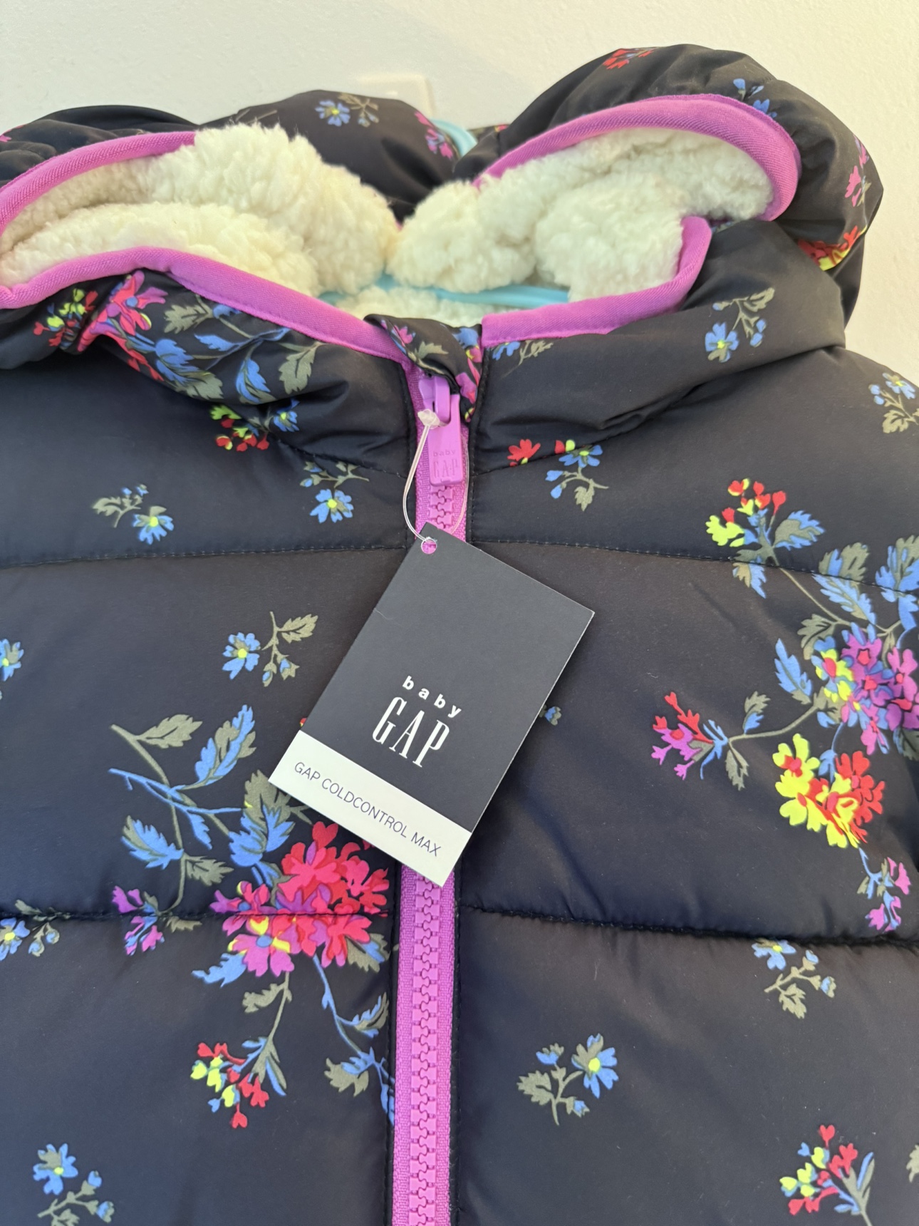 Baby gap puffer winter jacket image indicator(3)