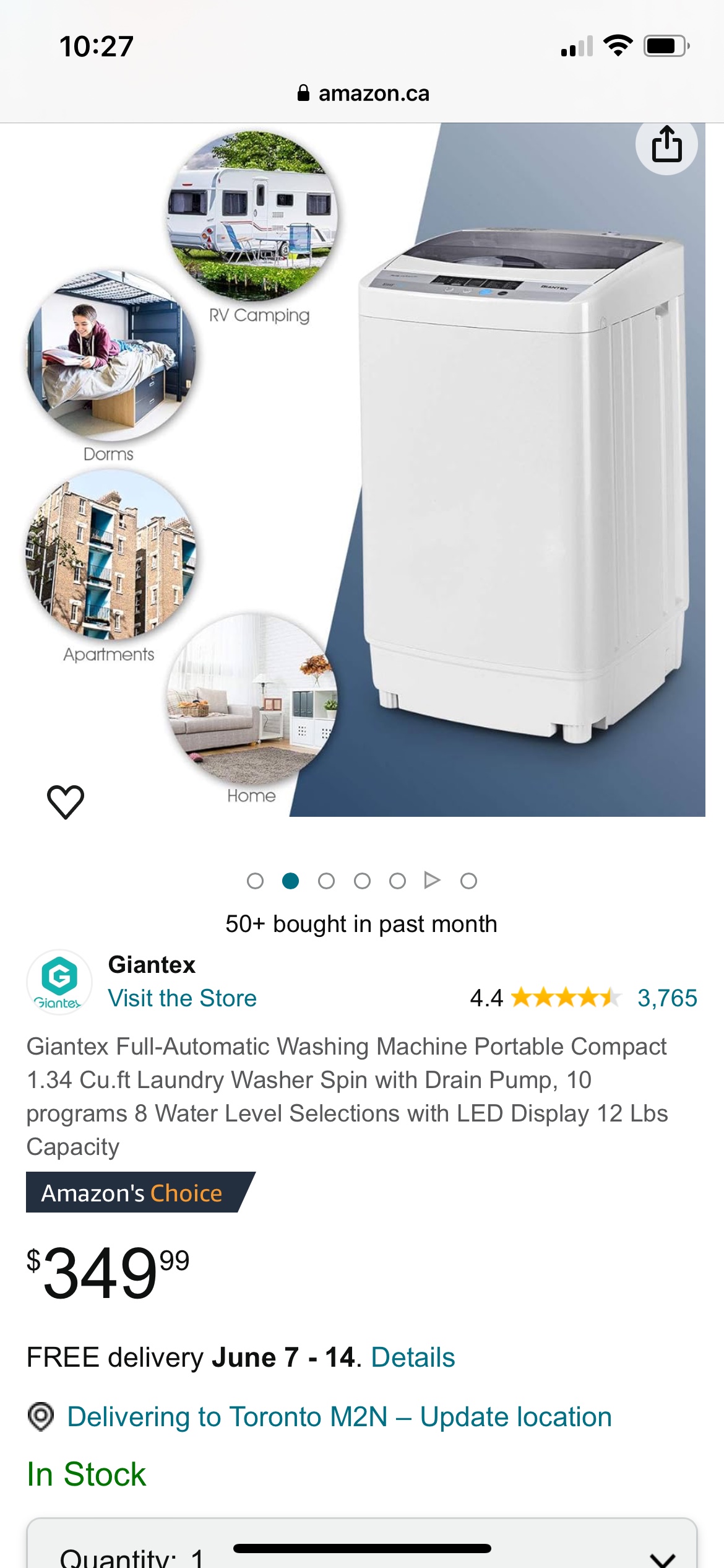 Portable washing mashin - photo 3
