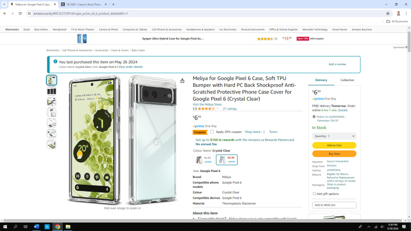 pixel 6 cover brand new, bought wrong one! my loss is your gain! - photo 3