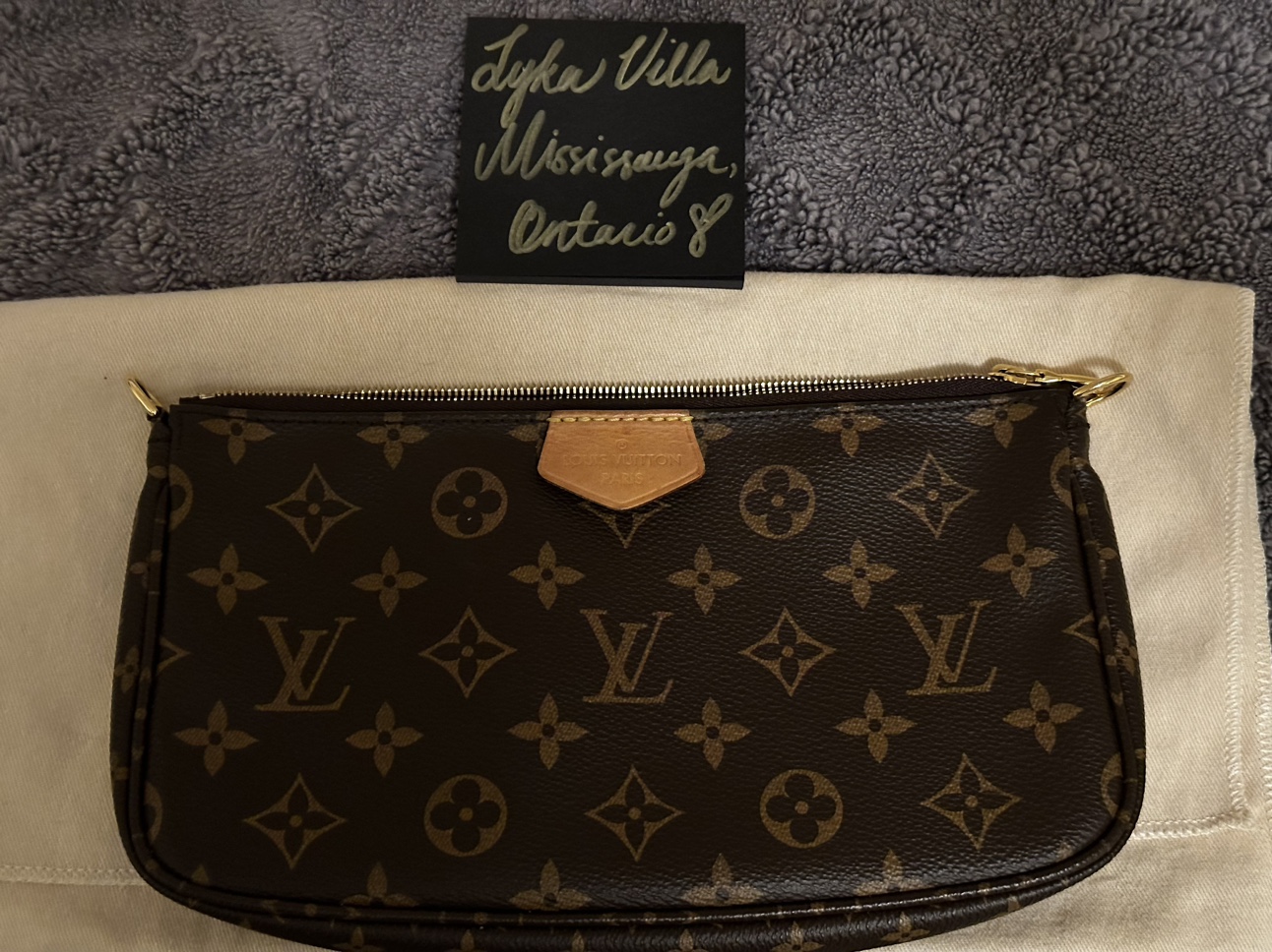 Louis Vuitton Multi Pochette Accessoire w Khaki Strap - photo 4