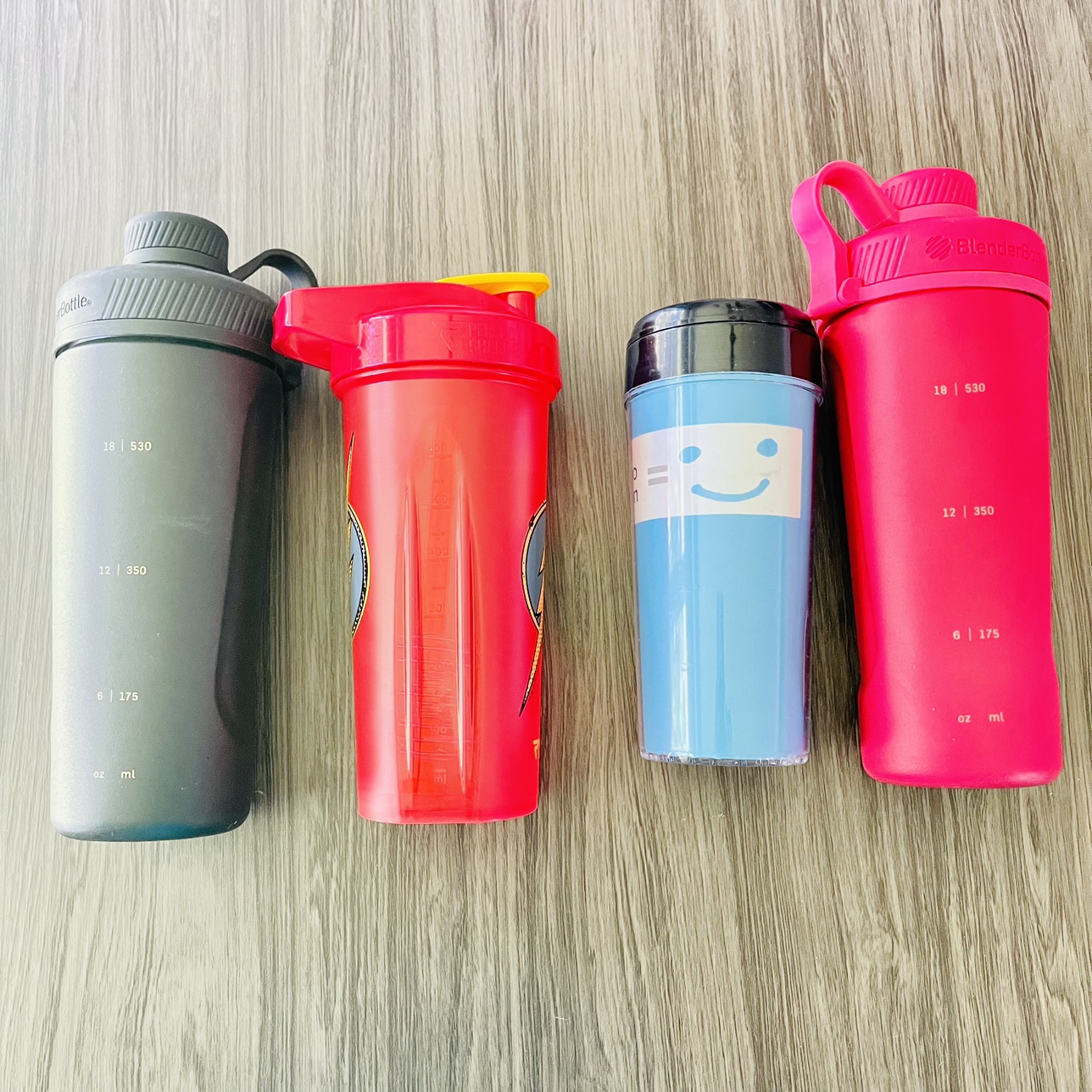 Superheroes Protein Shake Bottles - photo 2