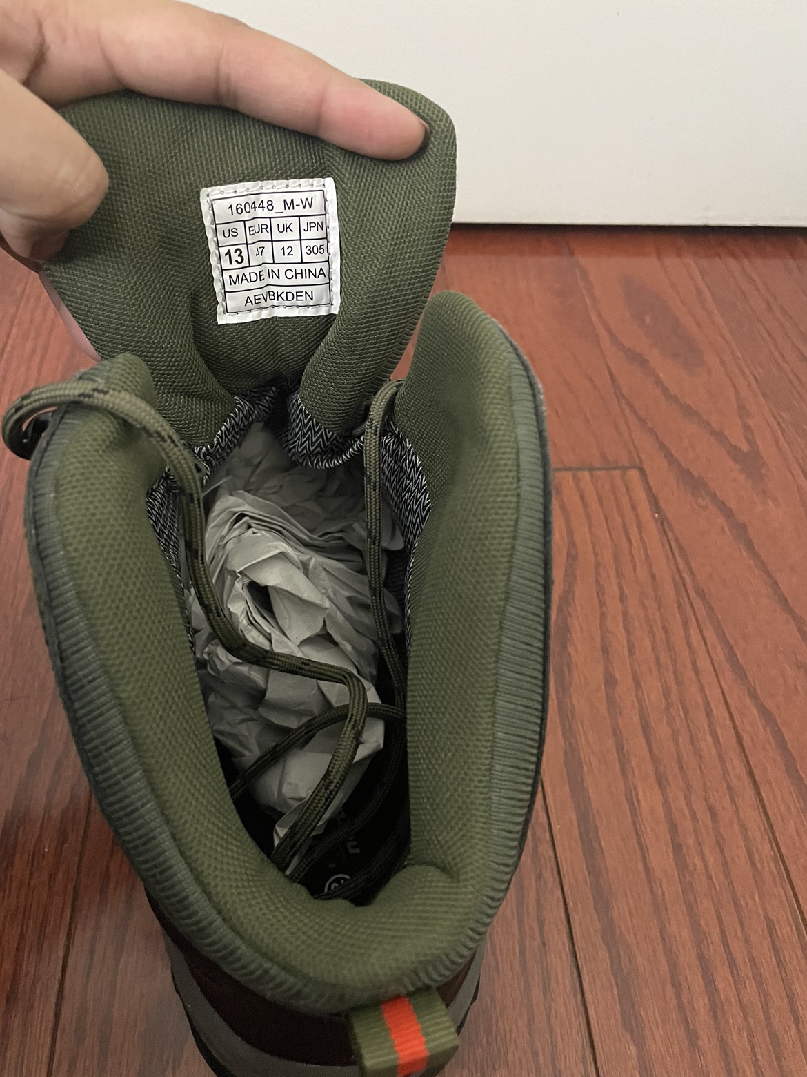 NORTIV 8 Men's Ankle High Waterproof Hiking Boots - US 13 - photo 2