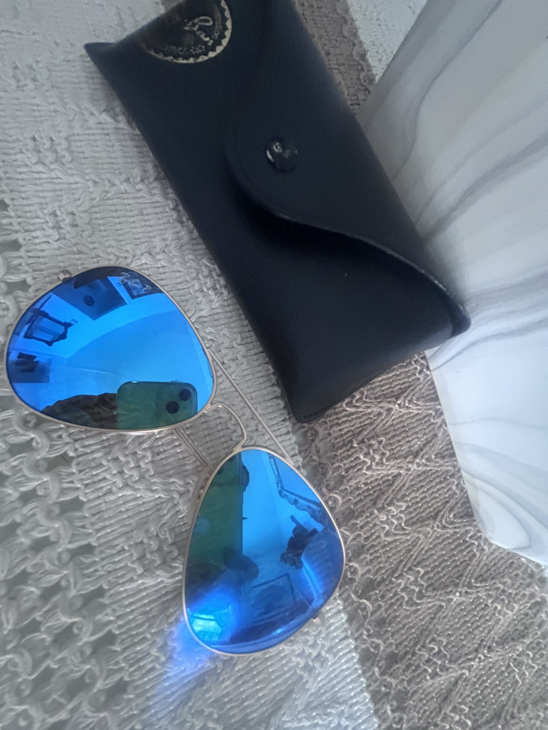 Sunglasses raybam  aviator original - photo 4