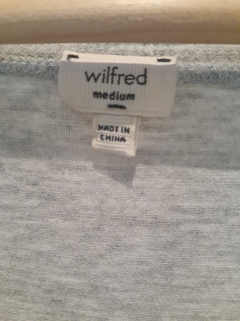 Aritzia - Wilfred Light Grey Top LAST CALL! image indicator(3)
