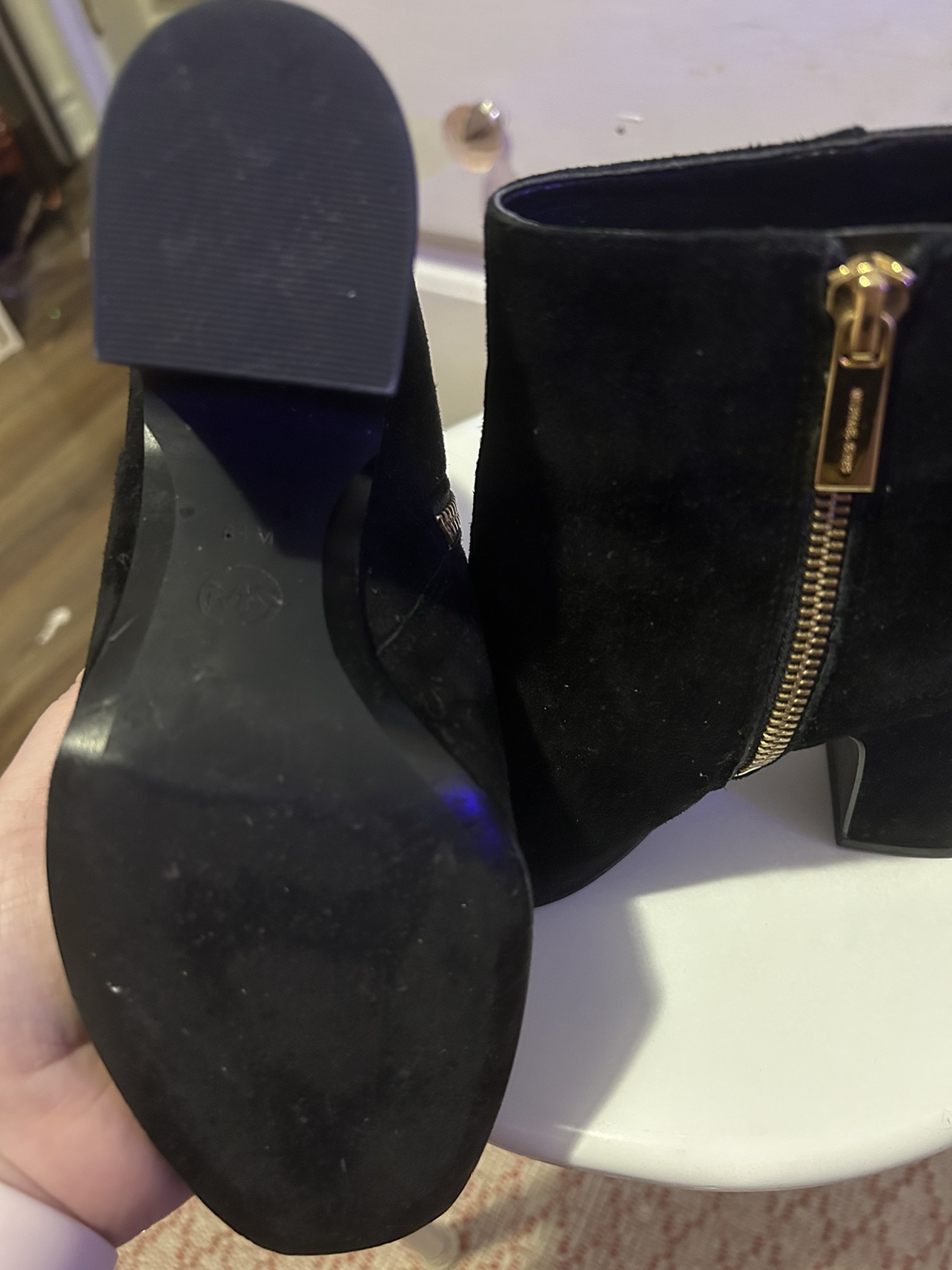 Michael Kors women’s Elaine suede boots - photo 4