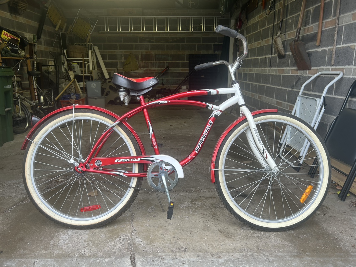 2007 Supercycle 70th Anniversary Cruiser Bike (make me an offer)
