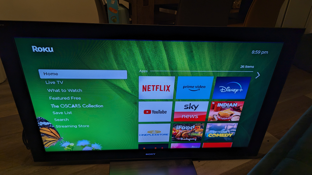 55 inch TV